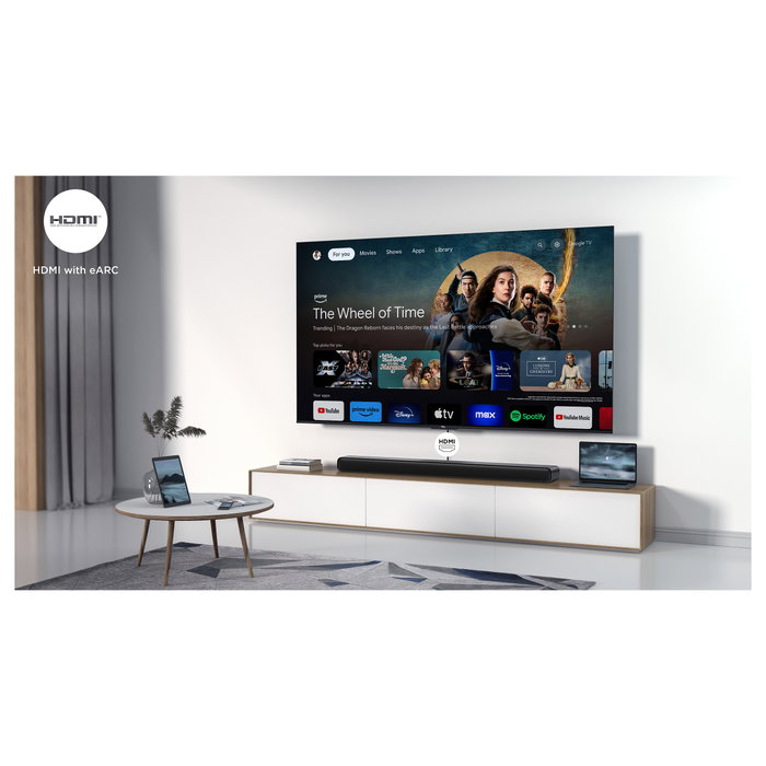 TCL Barra de Sonido S45HE Dark Titanium