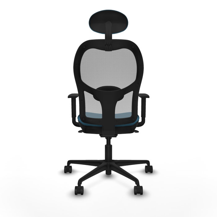 PIQUERAS Y CRESPO Silla de oficina Jorquera Verde petróleo y Gris PIQUERAS Y CRESPO Silla de oficina Jorquera Verde petróleo y Gris