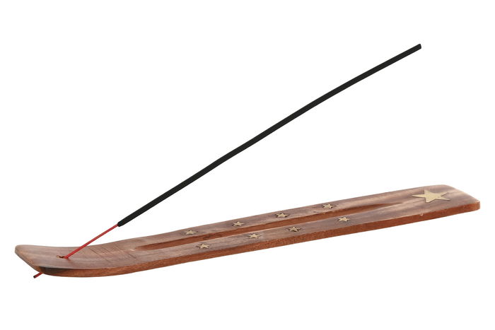 DKD Home Decor Incienso Varilla Basicos Buddha 2024 Marron Amarillo 5 x 1.7 x 25 cm Set de 20 (12 Unidades)