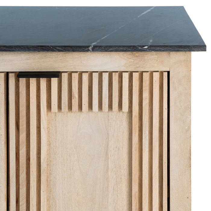 Aparador Madera-Mármol Salón 179 X 57 X 90 cm