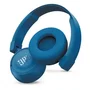 AURICULARES BLUETOOTH JBL T450BT BLUE - 20 HZ-20 KHZ - MICRÓFONO INTEGRADO - PLEGABLES - BATERÍA RECARGABLE - FUNCIÓN MANOS LIBRES