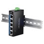 Trendnet TI-GLC50 Switch No Administrado Gigabit Ethernet 10/100/1000 Negro 5 Puertos