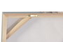 DKD Home Decor Cuadro Lienzo Espejo 80x80 Chica Gafas Multicolor