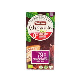 TORRAS Chocolate Negro 79% Criollo Forastero 100G Bio S/A
