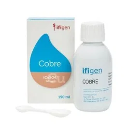 IFIGEN Cobre (Cu) Oligoelementos 150 Ml, Suplemento Alimenticio de Oligoelementos, 150 Ml