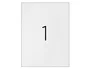 Q-connect kf00228 Etiquetas Adhesivas Transparentes Tamaño DIN A4 para Ink-jet Caja 25 Hojas DIN-A4