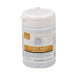 GIANLUCA MECH Propol-Mech Comprimidos Sabor Menta-Limón para Garganta y Voz 30 Unidades