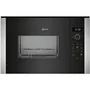 NEFF HLAGD53N0 - Microondas monofunción negra incorporada - 25 L - 900 W