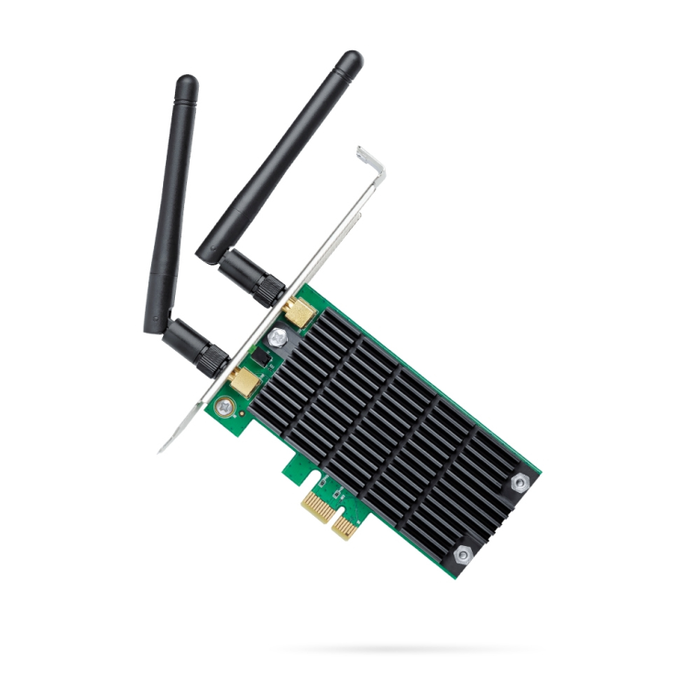 TP-Link Archer T4E Tarjeta WiFi Interna PCIe, 867 Mbit/s, Doble Banda 2.4/5 GHz, Wi-Fi 5 (802.11ac) TP-Link Archer T4E Tarjeta WiFi Interna PCIe, 867 Mbit/s, Doble Banda 2.4/5 GHz, Wi-Fi 5 (802.11ac)