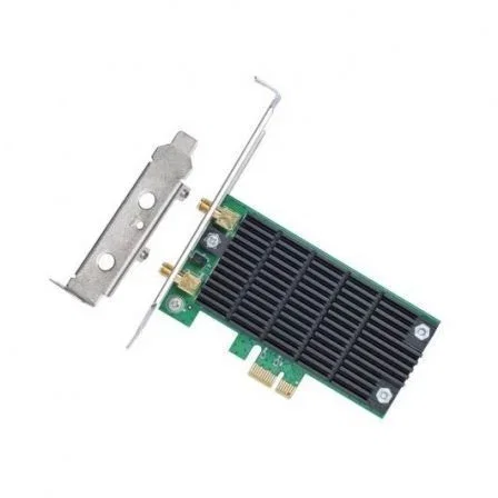 TP-Link ARCHER T4E Tarjeta de Red WiFi PCI Express AC1200 (1200 Mbps) Banda Dual 2.4GHz/5GHz con Tecnología Beamforming para Mayor Cobertura - Compatible con Windows