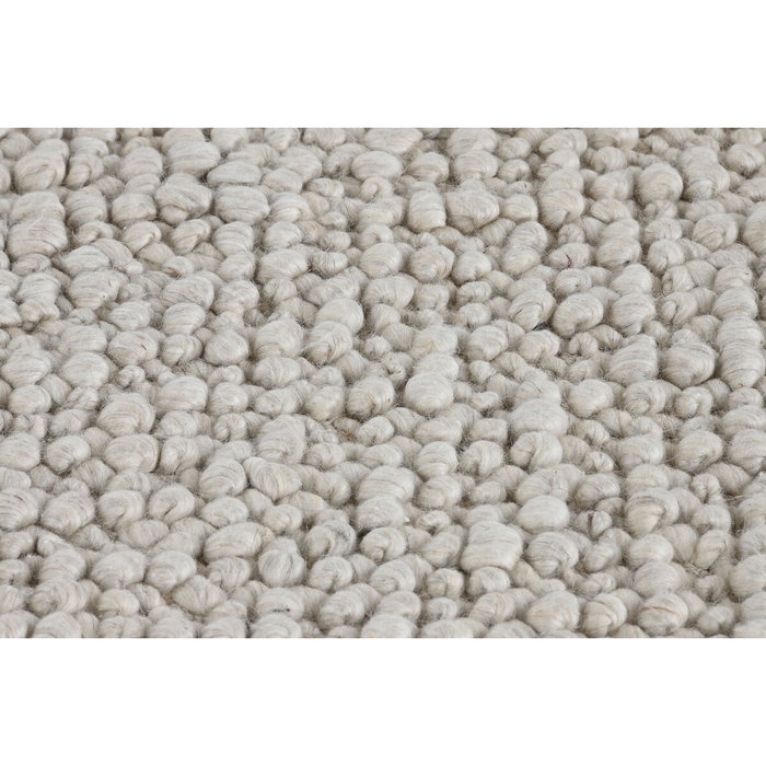 DKD Home Decor Alfombra de Lana Tejida a Mano 300x230x1 cm Beige