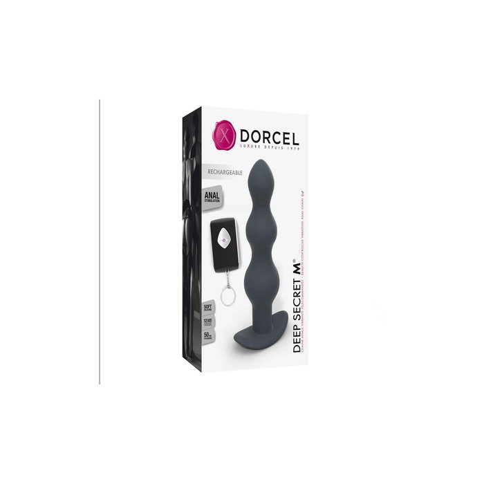Vibrador anal Dorcel DOR161 Negro Vibrador anal Dorcel DOR161 Negro