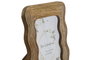 DKD Home Decor Marco de Foto 13x18 cm Natural Mango con Ondas