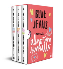 BOOKET Estuche Algo tan sencillo, Blue Jeans - BOOKET