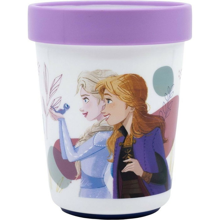 Licensing Vaso Premium Bicolor Antideslizante Frozen 260 ml