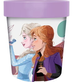 Licensing Vaso Frozen CZ11300 Bicolor Antideslizante Plástico 260 mL Oficial Disney