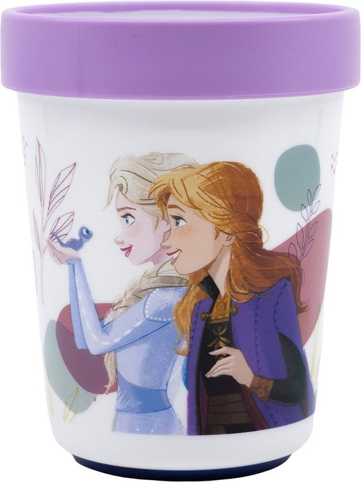 Licensing Vaso Frozen CZ11300 Bicolor Antideslizante Plástico 260 mL Oficial Disney