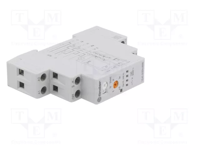 FINDER Relé de instalación 13.61 SPDT 24V AC