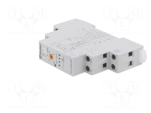 FINDER Relé de instalación 13.61 SPDT 24V AC