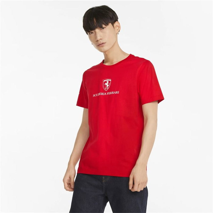 Camiseta de Manga Corta Hombre Puma 533750 02 Rojo (L)