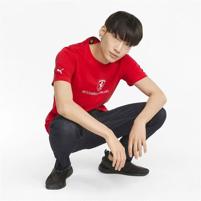 Camiseta de Manga Corta Hombre Puma 533750 02 Rojo (L)