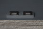 DKD Home Decor Buffet Mango y Piedra Gris Rugoso