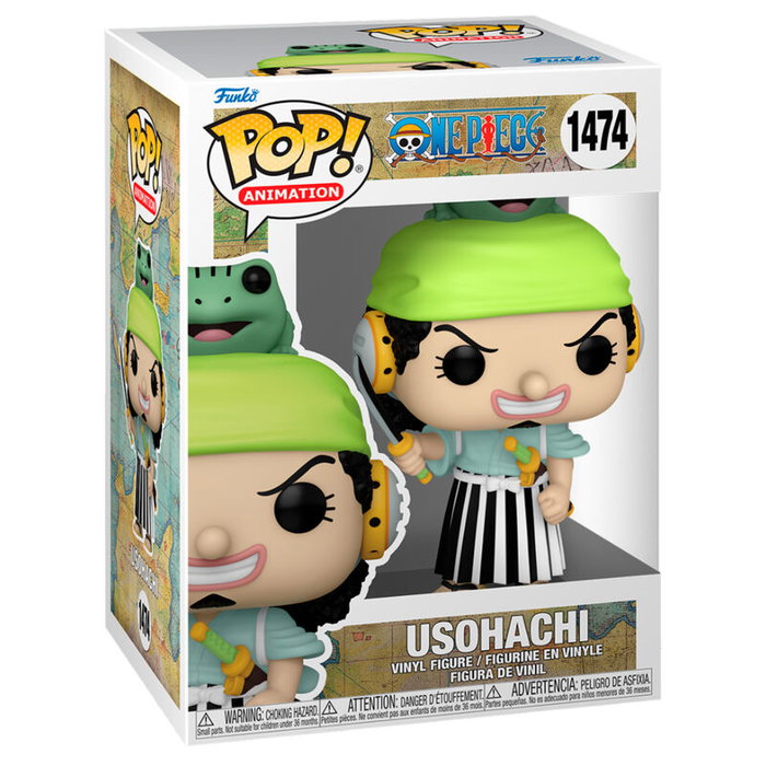 Funko Figura POP One Piece Usohachi Vinilo 9cm Caja Regalo Funko Figura POP One Piece Usohachi Vinilo 9cm Caja Regalo