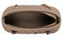 Lucky Bees 391 Bandolera Camel de Polipiel con Bolsillos Interiores, 25x11x21 cm