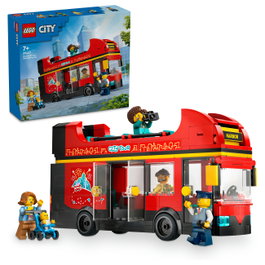 LEGO City Autobús Turístico Rojo de Dos Plantas 60407