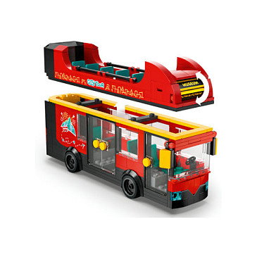 LEGO City Autobús Turístico Rojo de Dos Plantas 60407 LEGO City Autobús Turístico Rojo de Dos Plantas 60407