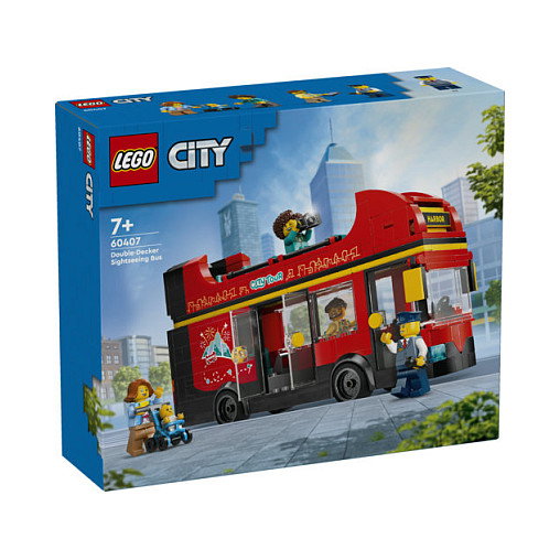 LEGO City Autobús Turístico Rojo de Dos Plantas 60407 LEGO City Autobús Turístico Rojo de Dos Plantas 60407