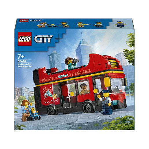 LEGO City Autobús Turístico Rojo de Dos Plantas 60407 LEGO City Autobús Turístico Rojo de Dos Plantas 60407