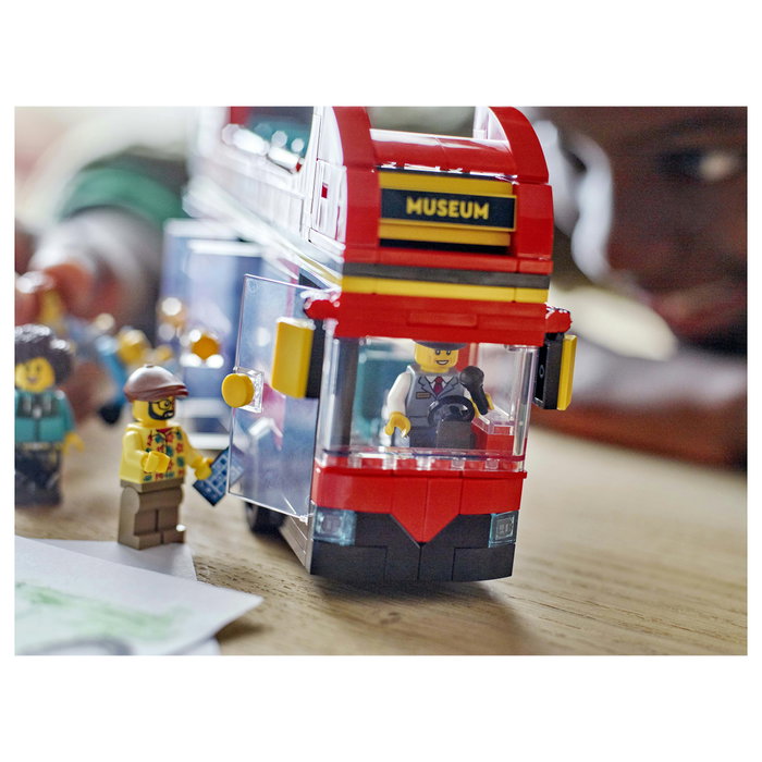 LEGO City Autobús Turístico Rojo de Dos Plantas 60407 LEGO City Autobús Turístico Rojo de Dos Plantas 60407