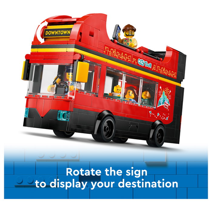 LEGO City Autobús Turístico Rojo de Dos Plantas 60407 LEGO City Autobús Turístico Rojo de Dos Plantas 60407