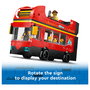 LEGO City Autobús Turístico Rojo de Dos Plantas 60407