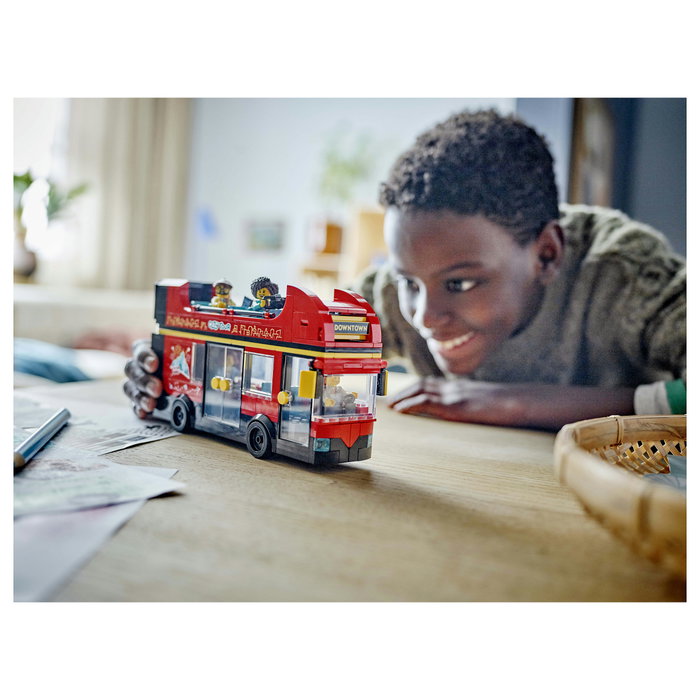 LEGO City Autobús Turístico Rojo de Dos Plantas 60407 LEGO City Autobús Turístico Rojo de Dos Plantas 60407