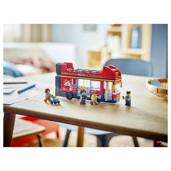 LEGO City Autobús Turístico Rojo de Dos Plantas 60407 LEGO City Autobús Turístico Rojo de Dos Plantas 60407