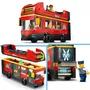 Lego 60407 Autobús Rojo de Dos Pisos, Autobús de Juguete, Vehículo para Niños a Partir de 7 Años