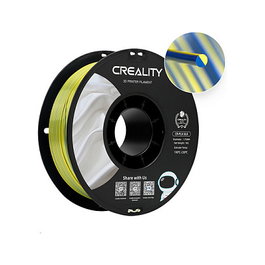 Creality CR-Silk PLA Filament 1.75 mm 1 kg para Impresoras 3D FDM, Color Oro/Silver, Referencia 3301120012