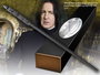 The Noble Collection Varita de Harry Potter Profesor Severus Snape Réplica Pintada a Mano Coleccionable