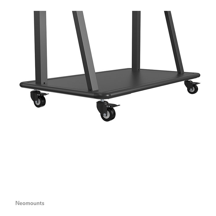 Neomounts NS-M4000BLACK Soporte de suelo móvil para TV, Carro para Televisores de 60 a 105 Pulgadas (152-267 cm), Capacidad 150 kg, Negro