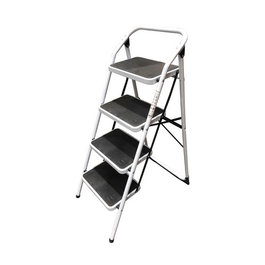 Homelux Taburete de Acero 4 Peldaños Plegable