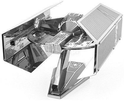 Fascinations Maqueta 3D Metal Star Wars Darth Vader Tie Advanced X1 Starfighter Montaje sin Pegamento ni Soldadura Fascinations Maqueta 3D Metal Star Wars Darth Vader Tie Advanced X1 Starfighter Montaje sin Pegamento ni Soldadura