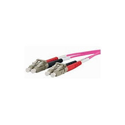 METZ CONNECT OpDAT Patchkabel LC-D/LC-D OM4 2m Rosa