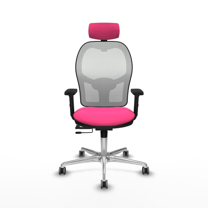PIQUERAS Y CRESPO Silla de oficina Jorquera Rosa y Blanco PIQUERAS Y CRESPO Silla de oficina Jorquera Rosa y Blanco