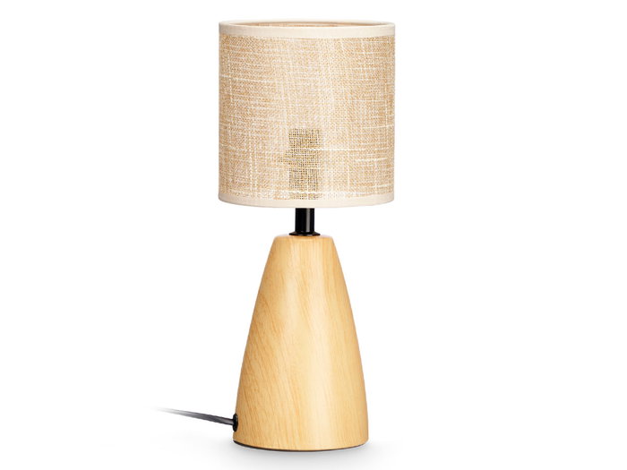 Lampara Sobremesa Efecto Madera Oval Alta Giftdecor 14x23.5x14 cm (Set de 12) Lampara Sobremesa Efecto Madera Oval Alta Giftdecor 14x23.5x14 cm (Set de 12)