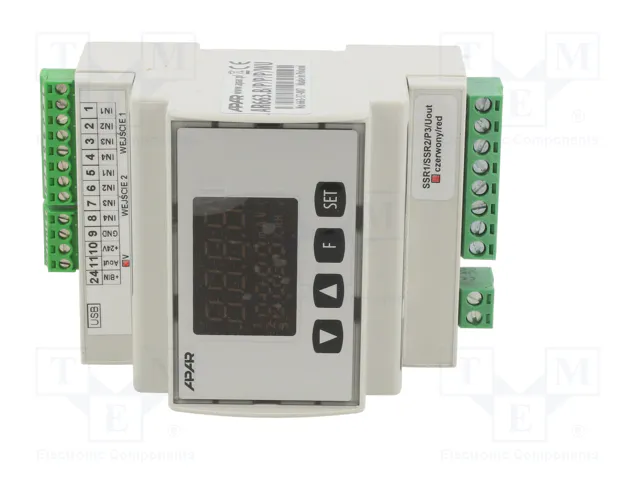 APAR Módulo de automatización controlador de dos canales relé AR663.B/P/P/P/WU APAR Módulo de automatización controlador de dos canales relé AR663.B/P/P/P/WU