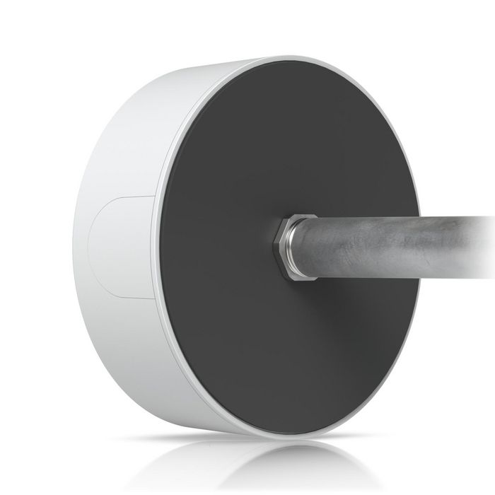 Ubiquiti Junction Box AI 360, Caja de Empalme Resistente IK08 IPX6 para Cámara UVC-AI-360, Montaje en Superficie/Poste, Aleación de Aluminio, Policarbonato, Blanco