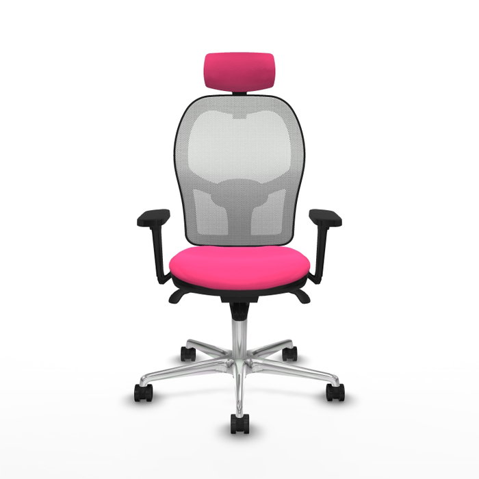 PIQUERAS Y CRESPO Silla de oficina Jorquera Rosa con mecanismo Sincro PIQUERAS Y CRESPO Silla de oficina Jorquera Rosa con mecanismo Sincro