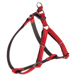 Ferplast Arnés Cricket P XLarge Rojo para Perro Ajustable de 64,5-93,5 cm con Correa de 25 mm